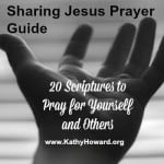 Sharing Jesus Prayer Guide - Kathy Howard