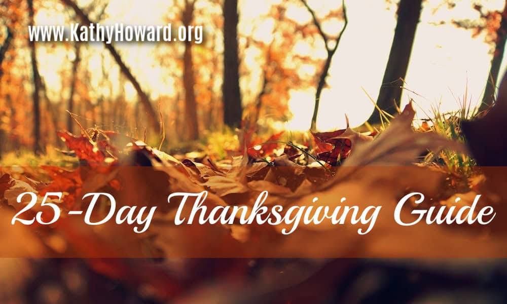 25-Day Thanksgiving Guide