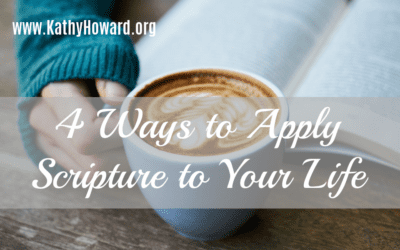 4 Ways To Apply Scripture to Your Life