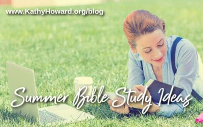 Summer Bible Study Suggestions